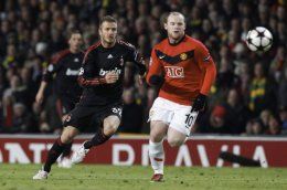 Wayne Rooney og David Beckham