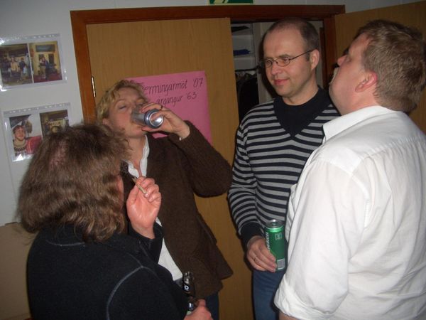 Helga, Ingibjrg Jns, Gummi Valda og Siggi Jnasar