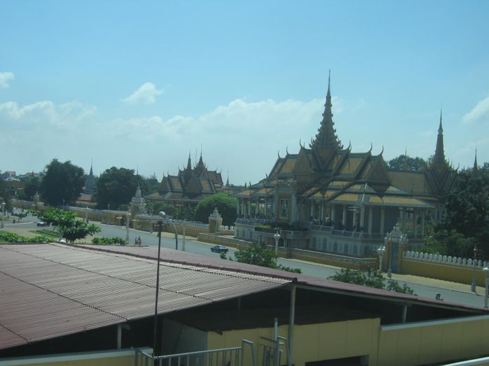 tsni fr glugganum  htelinu  Phnom Penh