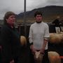 Þórunn og Mamma að rabba saman