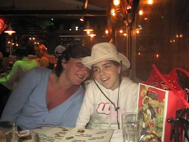 Mom and I at kreta