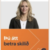 Viðreisnarauglýsing í kosningabaráttunni 2024