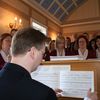 Stefán Þorleifsson, organisti og faðir fermingabarns