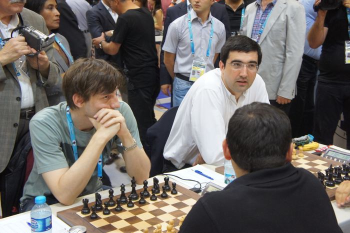 Grischuk og Kramnik