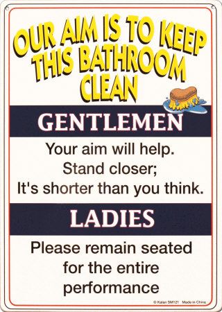 Toilett Posters