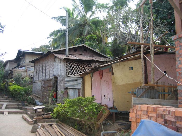 Hus i Luang Prabang