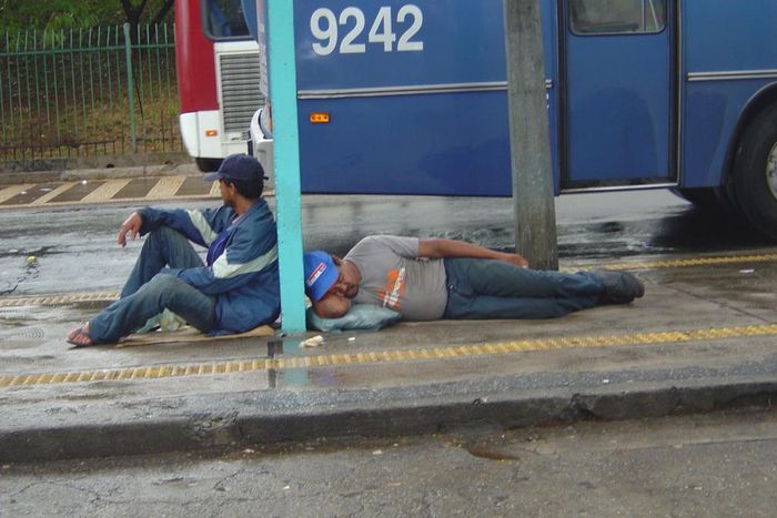 heimilislausir einstaklingar i Sao Paulo