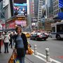 Hulda á Times Square