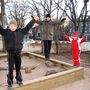 Fjölskyldan í þrautakóng