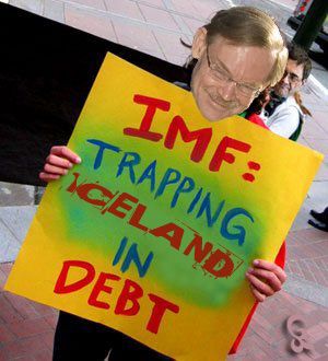 imf trapping iceland in debt