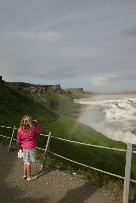 Nanna og Gullfoss