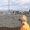 Það er gaman að hlaupa um í fjörunni