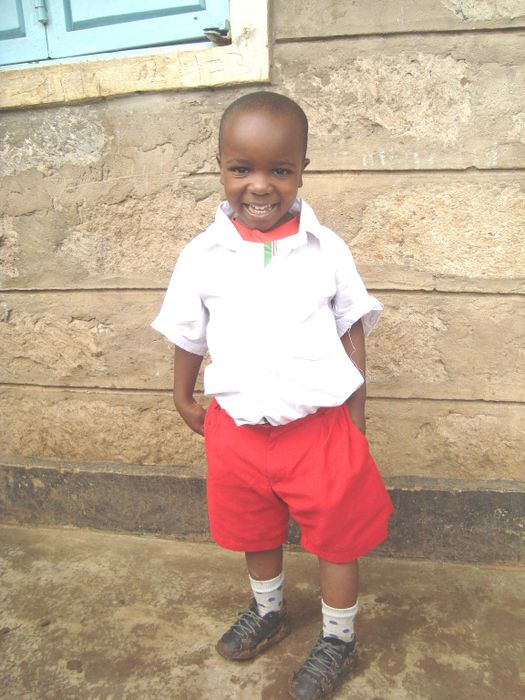 Stgrn smundsdttir BENJAMIN MWINZI   FOUR YRS OLD