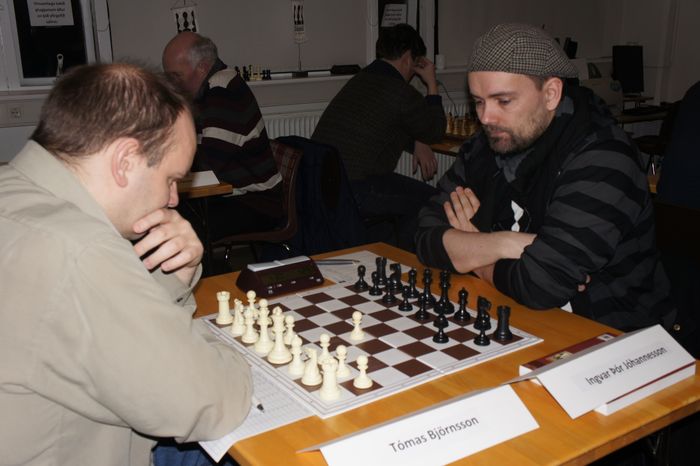 FIDE-meistarnir Tmas og Ingvar r geru jafntefli