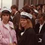 Lilja og Sirra 17 júní 1983