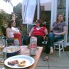 BBQ, Louisa, Debbi og Nikki