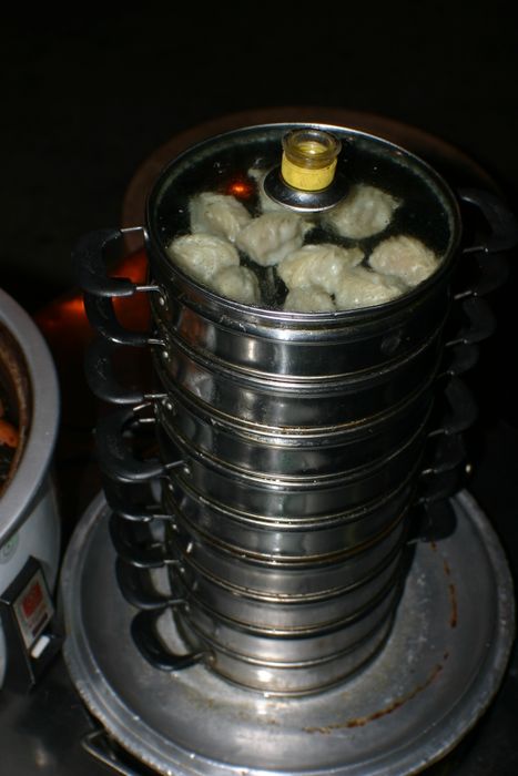 Dumplings bnir til af vegnum fingrum
