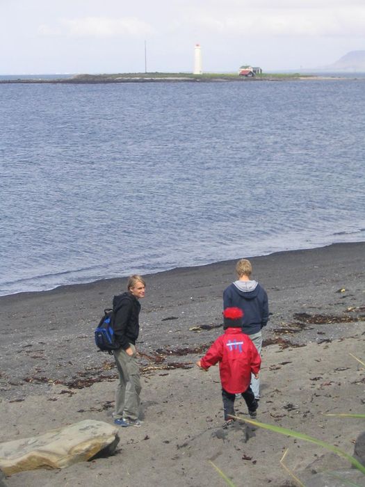 Komin  fjruna og gtum s vitann flotta
