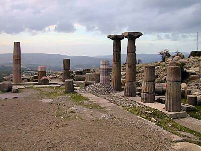 Assos Temple of Athena, andesite