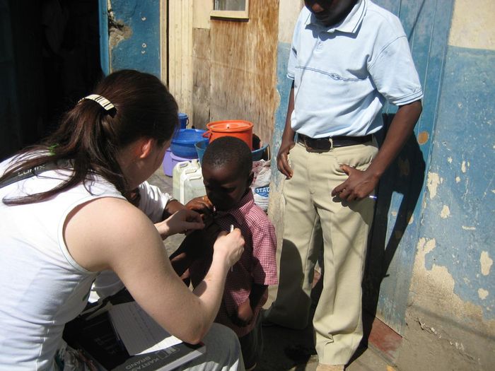 Lilja a skoa barn  Nakuru