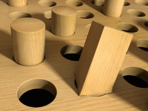 square peg in round hole 2
