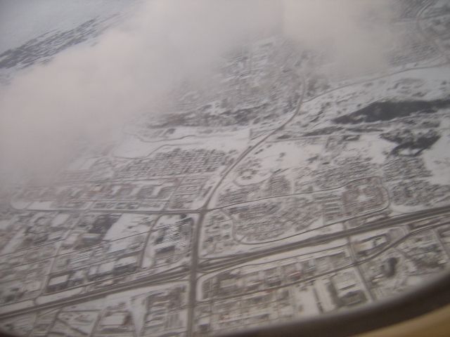 Flogi yfir Reykjavk