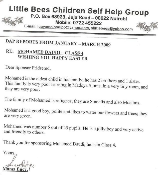 Mohamed's report