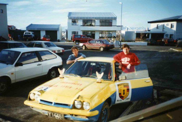 1989.eftir Porsche ralli.Opel Manta.etta var besti rangur Dodda og Pabba,3.sti