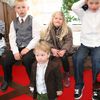 Telma Rós, Aron, Þórbergur Egill, Andrea, Aron og Rut
