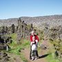 Í Dimmuborgum í frábæru veðri