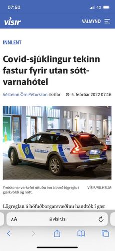 covid sjklingur