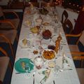 Gamlárskvölds borðið