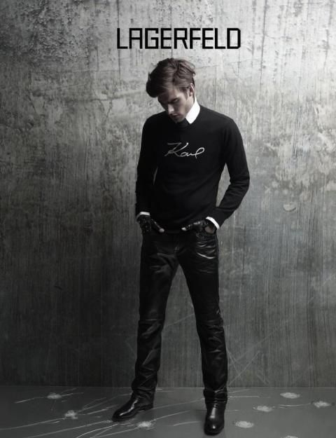 Jon Kortajarena - Karl Lagerfeld - Fall 2010 - 1