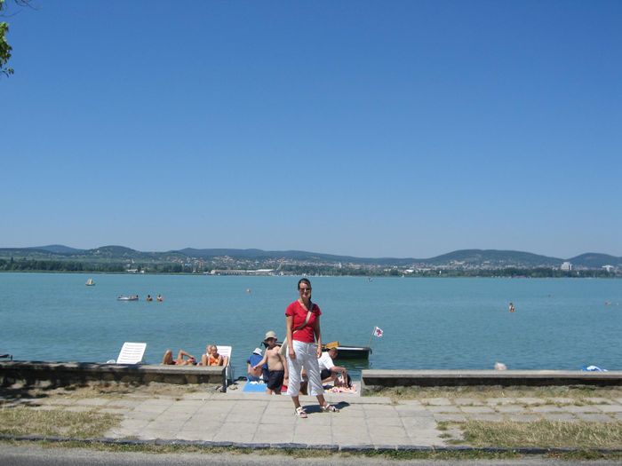 Vid Balaton vatnid  Ungverjalandi