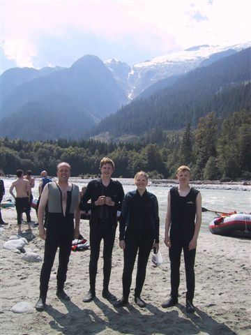 River rafting  jkuls  British Columbia