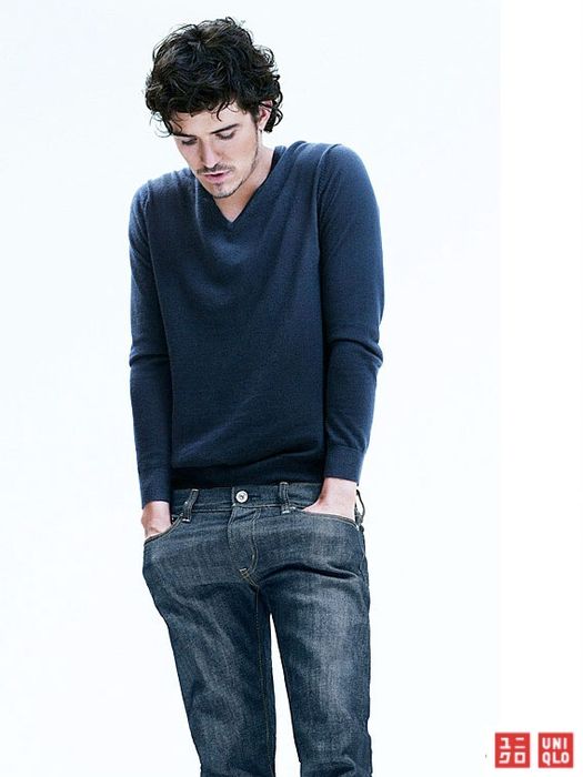 Charlize Theron og Orlando Bloom flott fyrir Uniqlo - Haust 2010 - 5