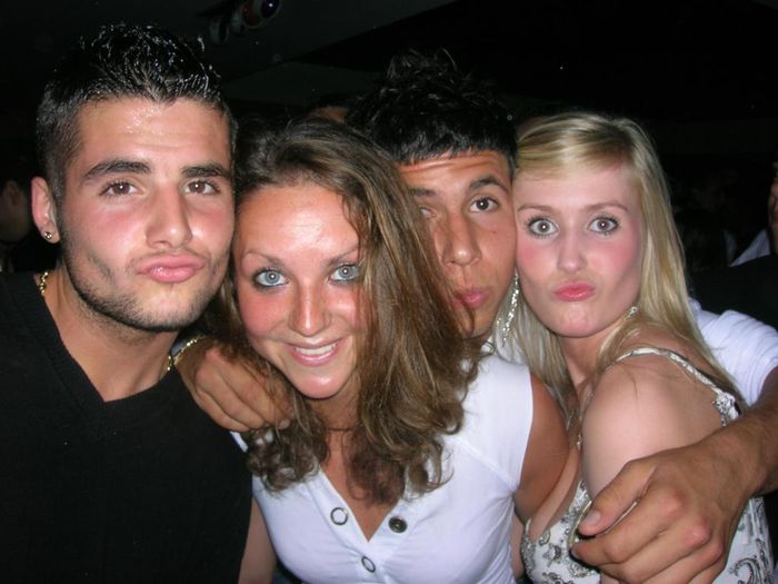 Jana og Hanna me some guys