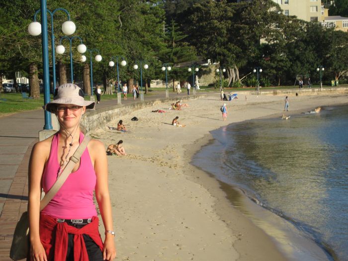 Vid Manly beach