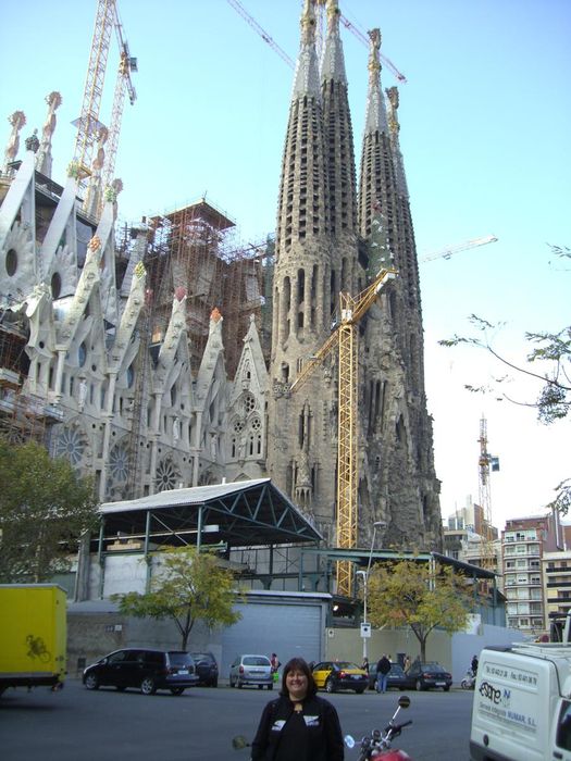 Loksins s g Sagrada Familia kirkjuna