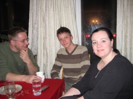 Hlynur, Jn Ingi og Elsabet