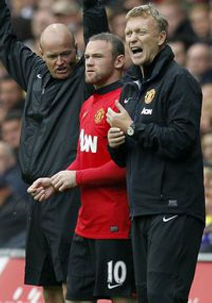 Rooney og Moyes