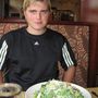 Stórt Cesar salat á Cheesecake Factory