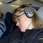 1. Ása að ná sér í kríu á leið til Frankfurt