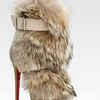 Louboutin Coyote Fur Boots