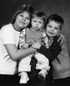 3 falleg börn.