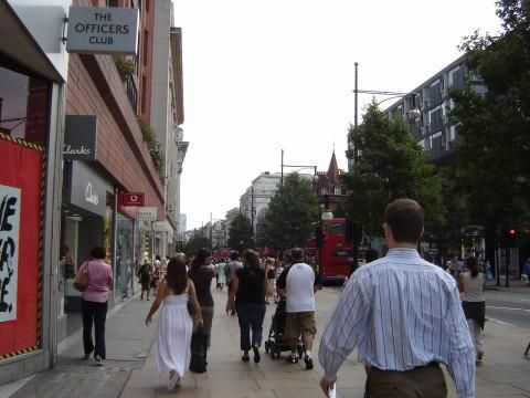 Busy Oxfordstreet