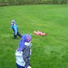 Syngjandi og rúllandi í rigningunni