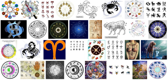 Astrological signs photo