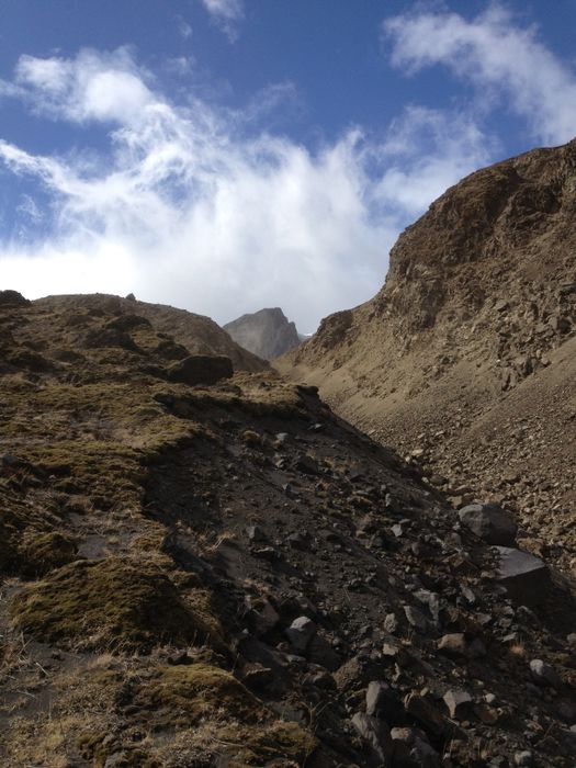 Ridge between Stakkholt end Steinholt