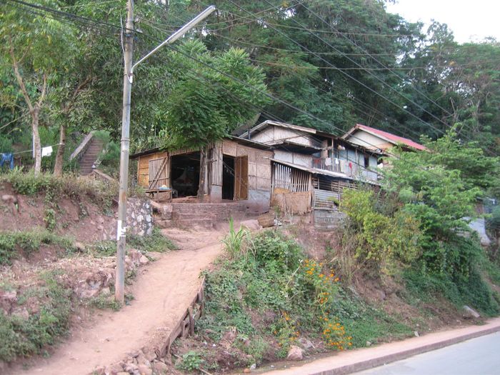 Hus i Luang Prabang